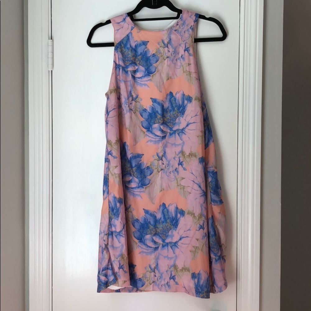 Flower mini dress